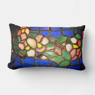 Tiffany Dogwood Stached Glass Lumbarkudde