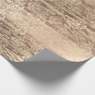Tiffany Foxier Rosa Ro Damask Wood Rustic Presentpapper