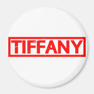 Tiffany Frimärke Magnet
