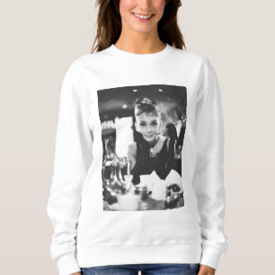 Tiffany-frukost - Kvinnors komfy vit sötare T Shirt
