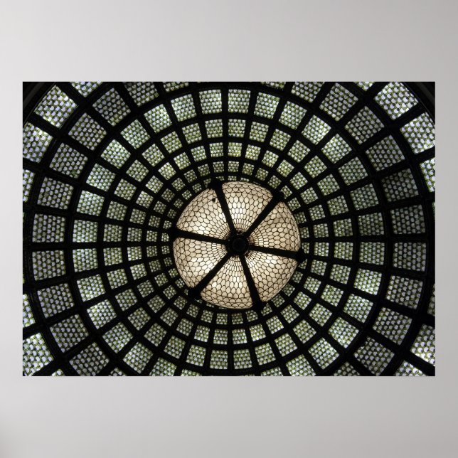 Tiffany Glass Dome Poster (Framsidan)