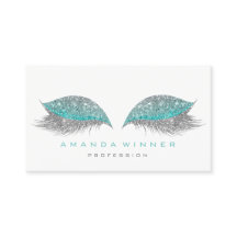 Tiffany Grått Glam Lash Exention Makeup Glitter