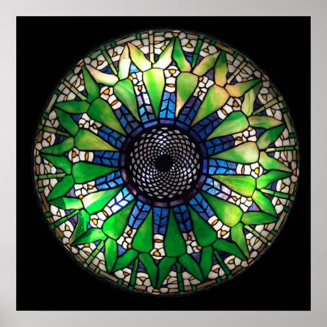 Tiffany-Grönten poster (Framsidan)