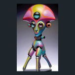 Tiffany Imp Ken Gage Pop Surrealism Poster<br><div class="desc">Tiffany Imp. 2024,  Ken Gage. Digital konst: popsurrealism.</div>