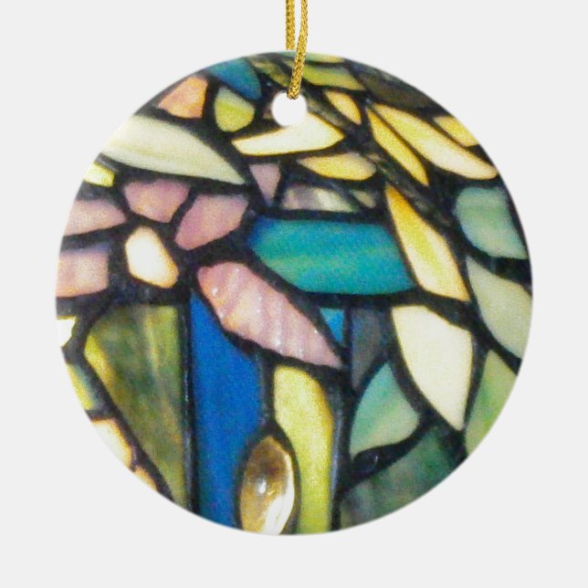 Tiffany Julgransprydnad Keramik (Framsidan)