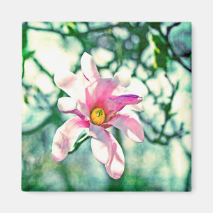 Tiffany Magnolia Magnet