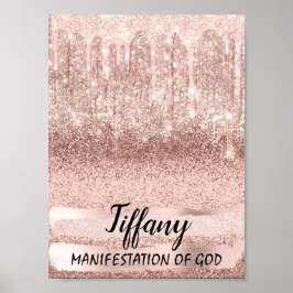 Tiffany Namn: Birthday Gift16th Möhippa Ro Poster