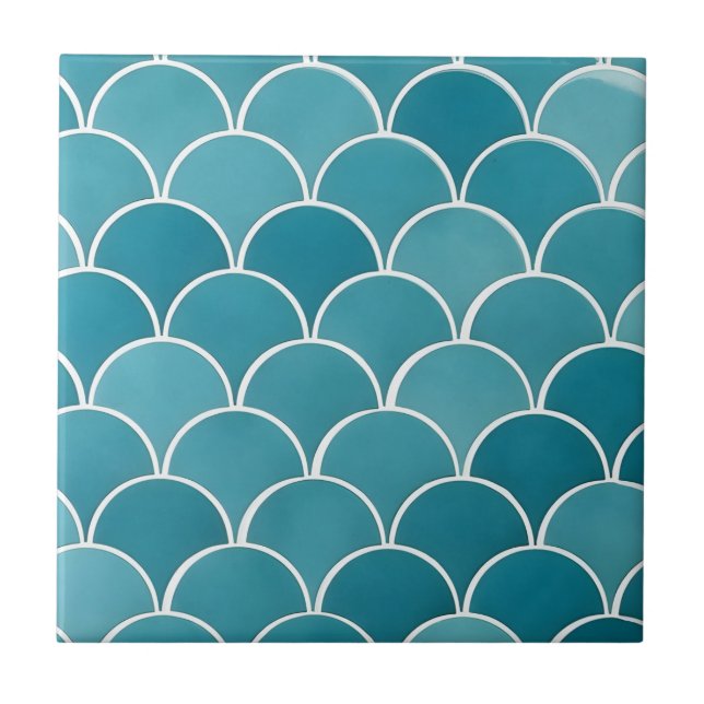 Tiffany-plattor, vintage kakelplatta (Framsidan)