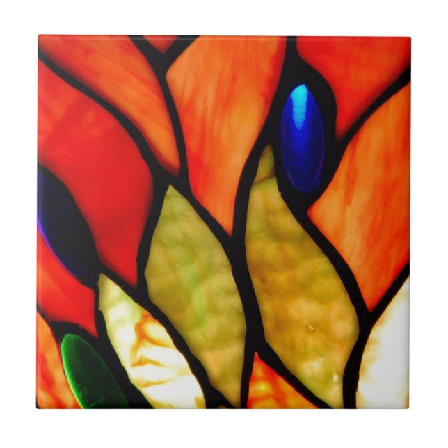 Tiffany Rust Kakelplatta (Framsidan)