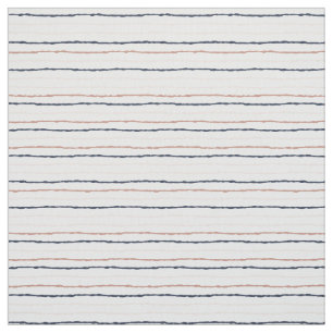 Tiffany Stilar Ro Guld & Navy Stripe Mönster Tyg