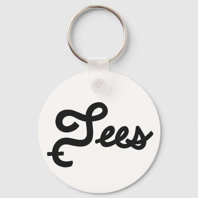 Tiffany T Tees Brand Keychain Nyckelring (Framsida)