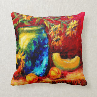 Tiffany vas, solrosskördbord vid Sharles Kudde