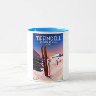 Tiffindell South Afrika Ski poster Mugg