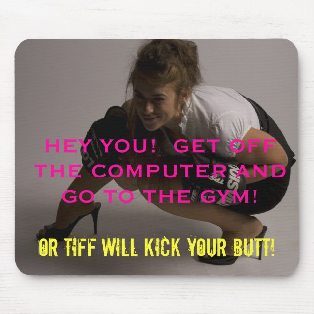 Tiffs Motivational Mousepad Musmatta (Framsidan)