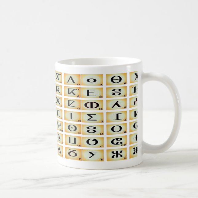 tifinagh kaffemugg (Höger)