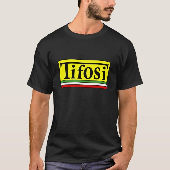 Tifosi - Italienska Flagga Classic T-Shirt (Framsida)