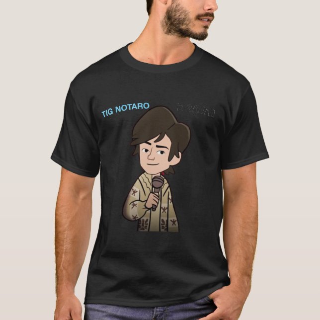 Tig Notaro Drawn T Shirt (Framsida)