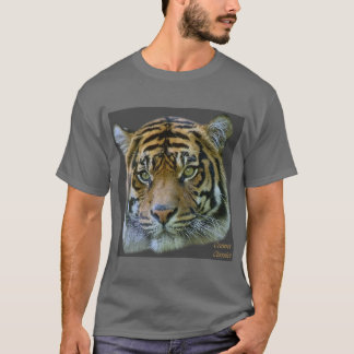 tiger1_dk.grey/bgrnd tee shirt