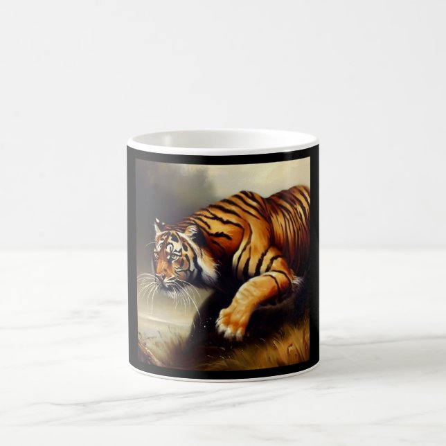 Tiger (11) Vild katt Kaffemugg (Center)