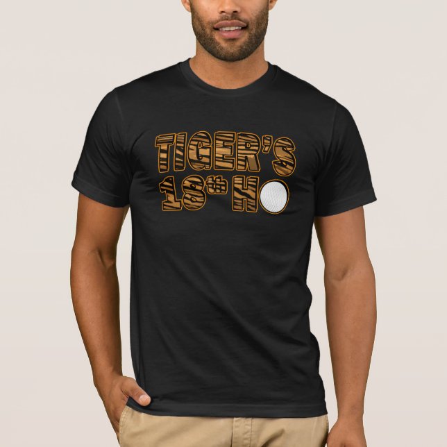 Tiger 18th Ho T Shirt (Framsida)