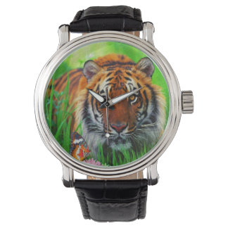Tiger 1 Alternativ för bevakning och siffror Armbandsur