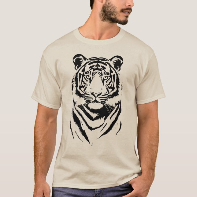 tiger 1 t shirt (Framsida)