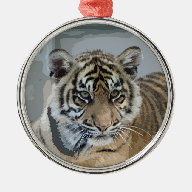 Tiger_2014_0901 Julgransprydnad Metall (Framsidan)