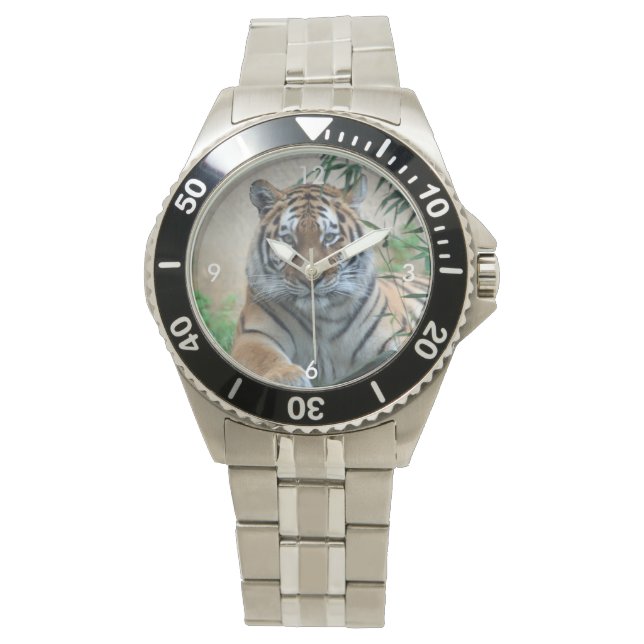 Tiger_20171103_by_JAMFoto Armbandsur (Framsida)
