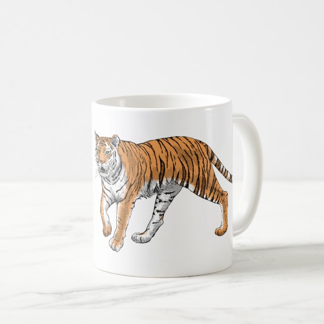 Tiger 2 kaffemugg (Framsida höger)