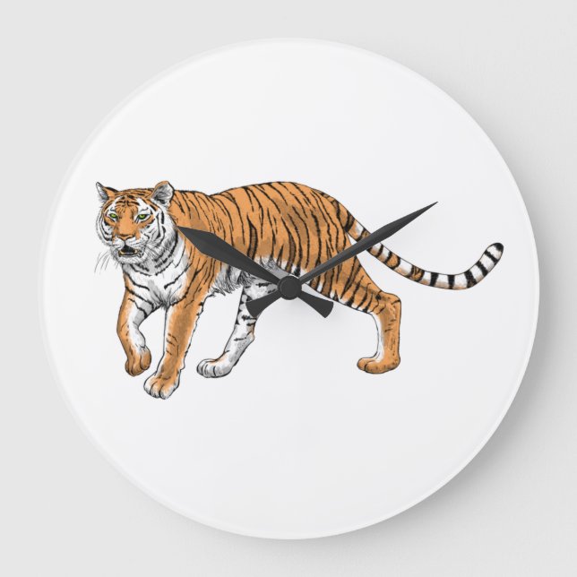 Tiger 2 stor klocka (Framsida)