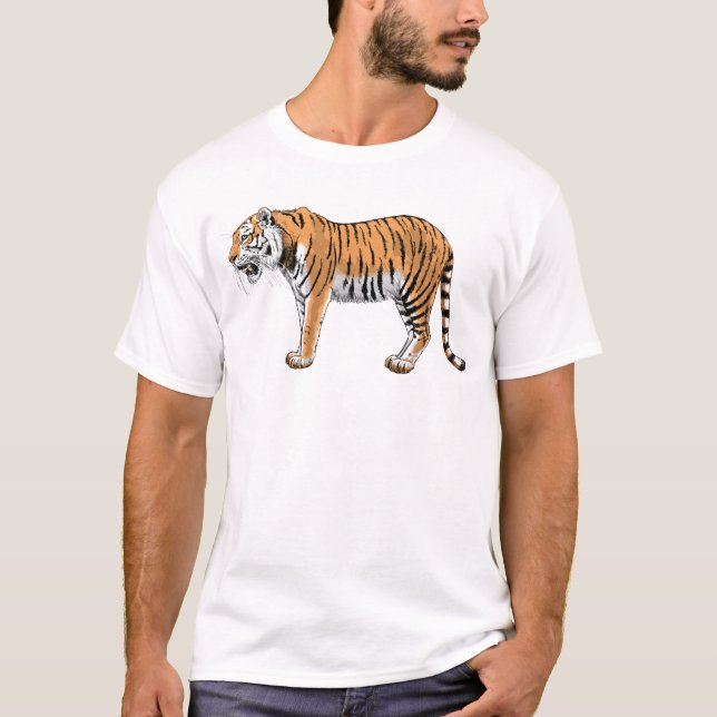 Tiger 2 T-Shirt (Framsida)