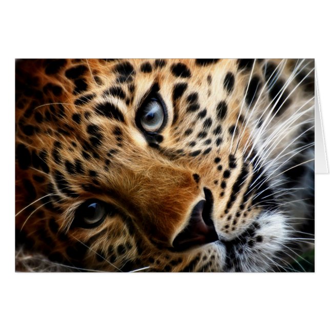 Tiger 3 - gratulationskort hälsningskort (Framsidan Horizontal)