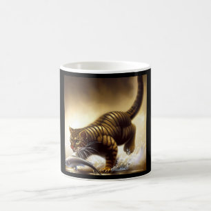 Tiger (3) Vild katt Kaffemugg