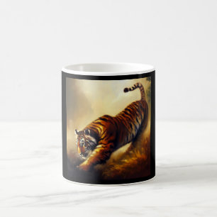 Tiger (4) Vild katt Kaffemugg