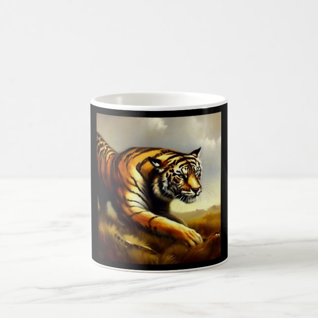Tiger (7) Vild katt Kaffemugg (Center)