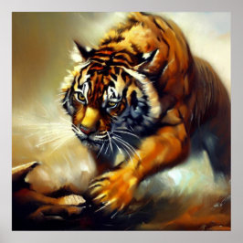 Tiger (8) Vild katt Poster