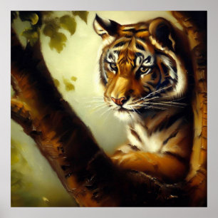 Tiger (9) Vild katt Poster