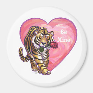 Tiger Alla hjärtans dag Magnet