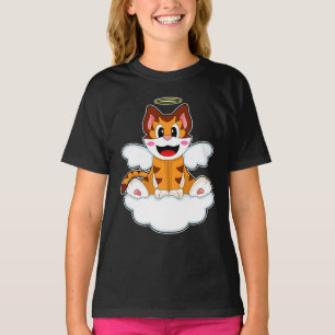 Tiger Angel Angel vingar T Shirt
