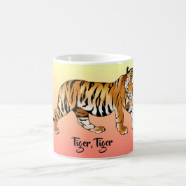Tiger Animal Mönster Mugg