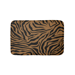Tiger Animal Print Badrumsmatta