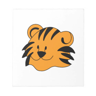 Tiger Ansikte Anteckningsblock