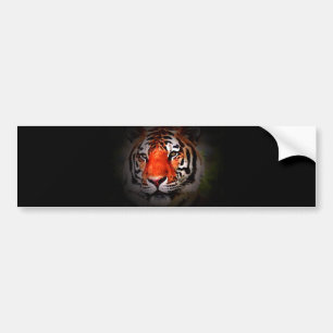 Tiger Ansikte Bildekal