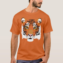 Tiger Ansikte Graphic Print