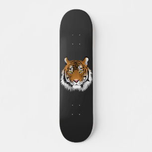 Tiger Ansikte Mini Skateboard Bräda 18,5 Cm
