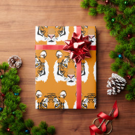 Tiger Ansikte Presentpapper