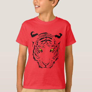 Tiger Ansikte - Shirt T-shirt