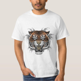 tiger ansikte t-shirt