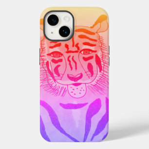 Tiger Ansikte Teckning