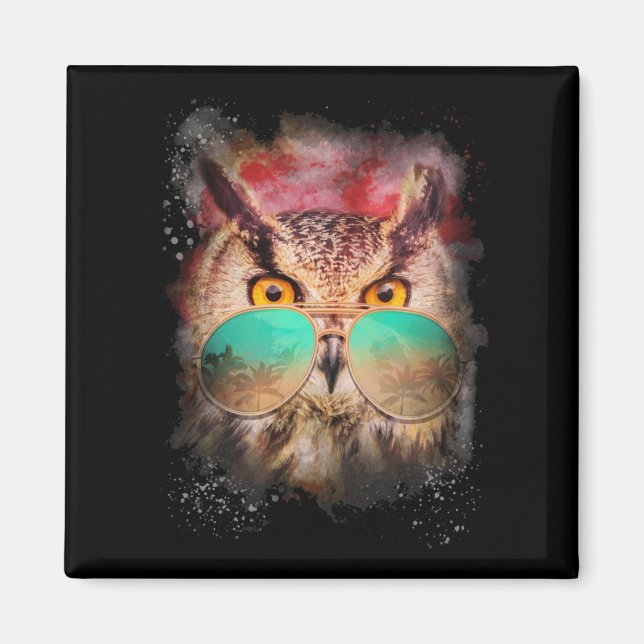 Tiger Ansikte Torn Klo Vild Safari Animal Cat Magnet (Framsidan)